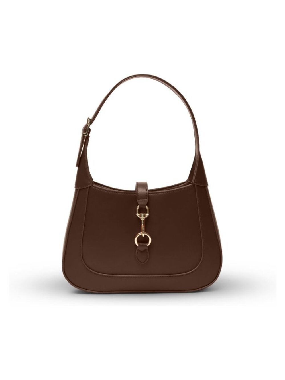 Small Trendy Hobo Shoulder Bag Faux Leather Adjustable Crossbody Purse